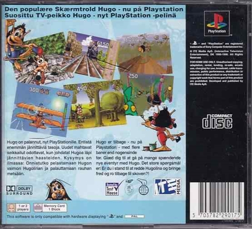 Hugo - PS1 (B Grade) (Genbrug)